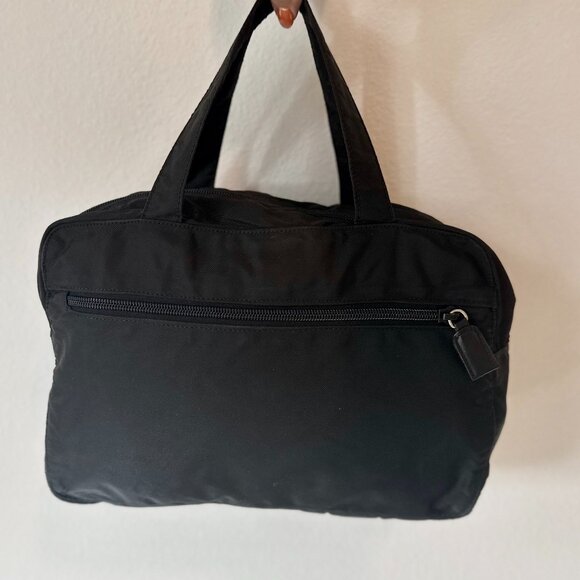 Preloved Prada Nylon Handbag Black with COA - Picture 2 of 9